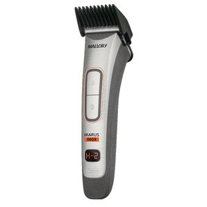 Cortador De Cabelo Mallory Ikarus Inox Bivolt