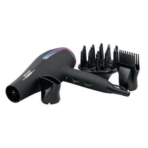 Secador Mallory Turbo Rainbow Com 2 Velocidades, 3 Temperaturas e Cabo O De 3M