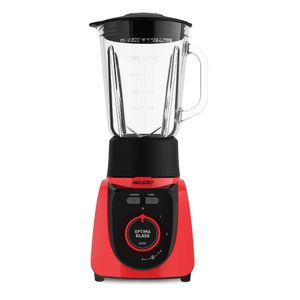 Liquidificador Mallory Optima Glass Vermelho 900w