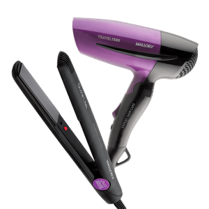 Kit Mallory Divine Purple, Com Cabo Giratório 360° - Bivolt