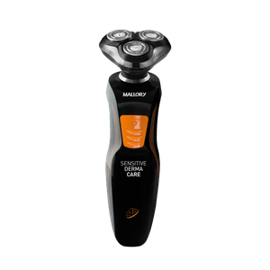 Barbeador Elétrico Mallory Sensitive Derma Care - Bivolt, Recarregável, Sem Fio À Prova D'Água