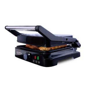 Grill Elétrico Mallory Asteria com 5 Posições - Placas Ajustáveis de Abertura em 180º