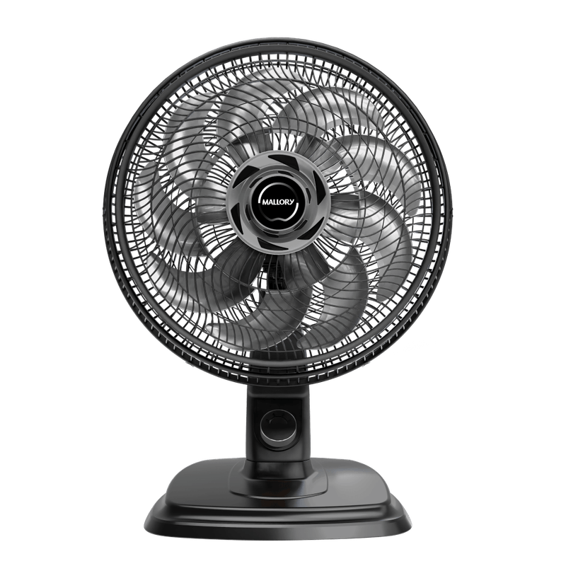 Ventilador-Mallory-Mesa-e-Parede-Egeo-Preto---Grafite-40cm-127