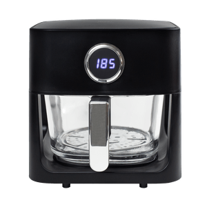 Fritadeira Elétrica Air Fryer Mallory Cookglass Cuba Em Vidro 4,5L