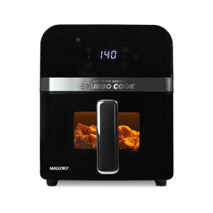 Fritadeira Elétrica Air Fryer Mallory Turbocook Visor Em Vidro- 6L