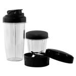 Liquidificador e Processador Mallory Gourmet - 1000W, 6 Lâminas em Aço Inox, Tritura Gelo, Painel Easy Touch, 2 Copos Tritan com Tampas-1762987168079