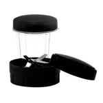 Liquidificador e Processador Mallory Gourmet - 1000W, 6 Lâminas em Aço Inox, Tritura Gelo, Painel Easy Touch, 2 Copos Tritan com Tampas-1762987170683