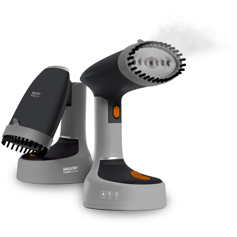 Vaporizador Mallory Power Steam 1470W, Jato de Vapor Contínuo, Higieniza e Desamassa, Reservatório 185ml, Dobrável e Portátil-1762987216136