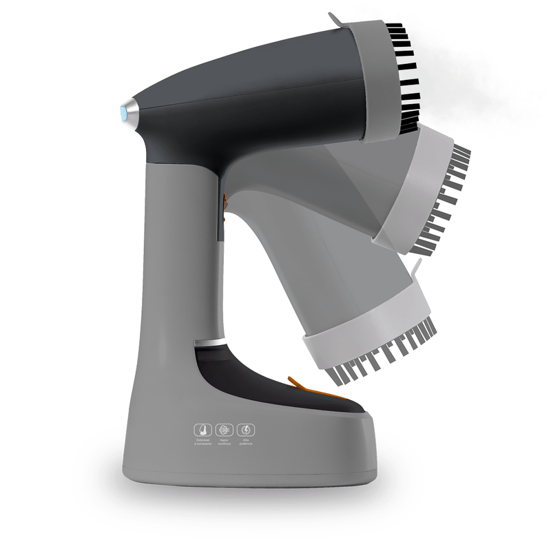 Vaporizador Mallory Power Steam 1470W, Jato de Vapor Contínuo, Higieniza e Desamassa, Reservatório 185ml, Dobrável e Portátil-1762987245258