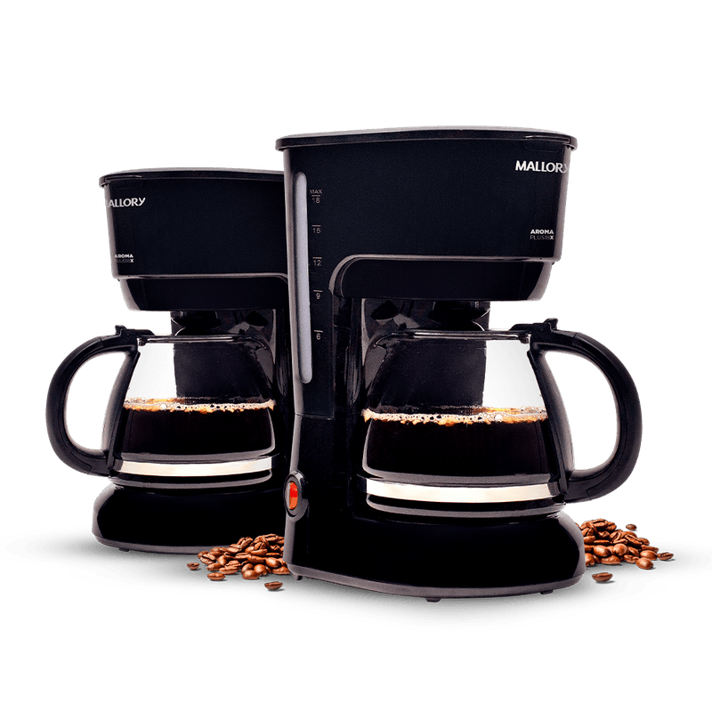 Cafeteira Elétrica Mallory Aroma Plus 18x - Sistema Corta-Pingo, Placa Aquecedora, Filtro Reutilizável, Capacidade de 750 ml-1762987476942