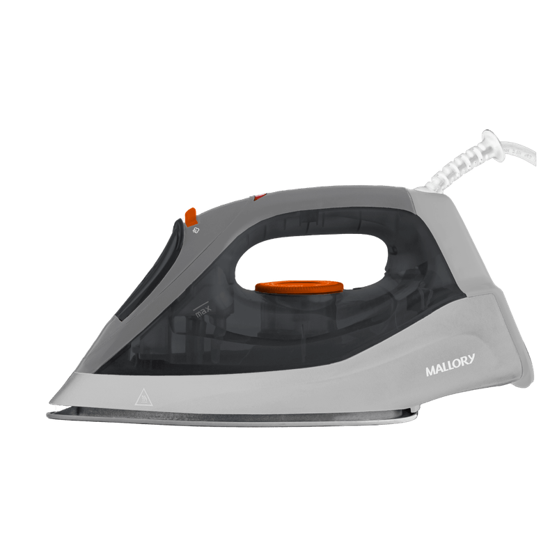 Ferro Mallory Jupiter Maxx 2 em 1: A Seco ou a Vapor - Base Antiaderente, Salva Botões, Seletor de Temperatura, Cabo 360º e Reservatório de 260ml-1762987701002