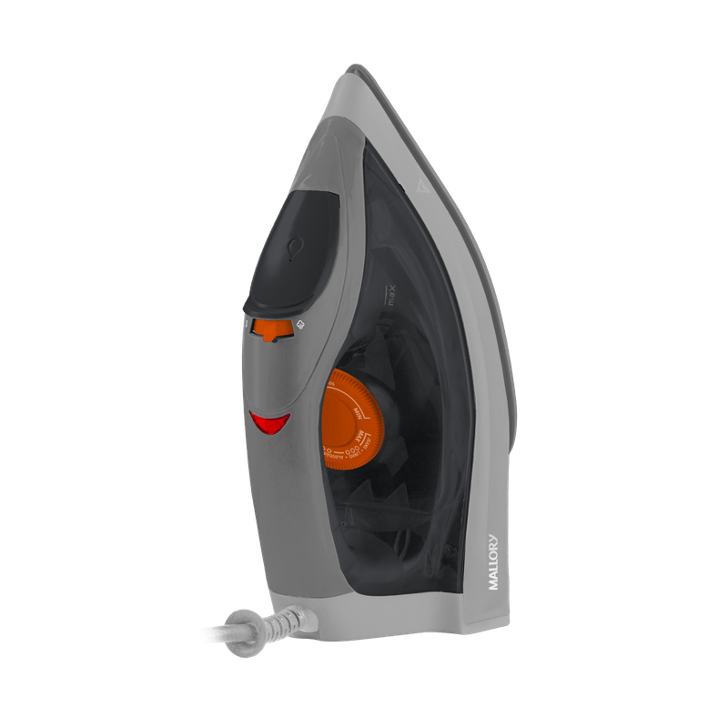 Ferro Mallory Jupiter Maxx 2 em 1: A Seco ou a Vapor - Base Antiaderente, Salva Botões, Seletor de Temperatura, Cabo 360º e Reservatório de 260ml-1762987722679