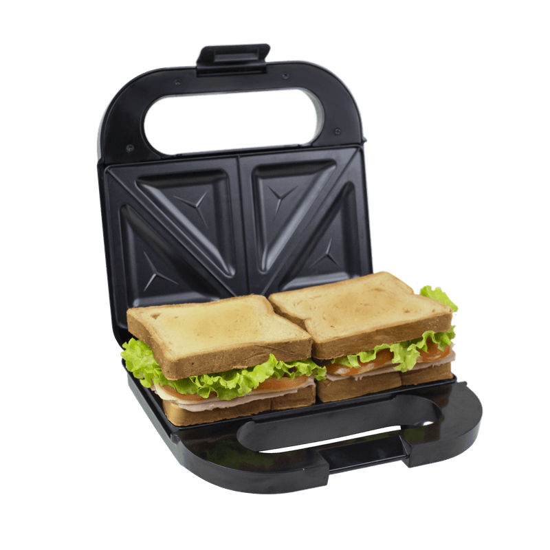 Sanduicheira Elétrica Mallory Supreme Toast - Compacta, Placas Antiaderentes, Faz 2 Pães, Cortes Precisos, Luzes LED e Alça com Trava-1762988478812