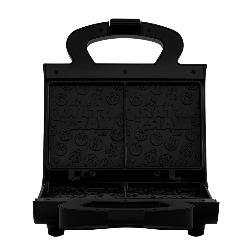 Sanduicheira Elétrica Mallory Star Wars Empire Plates, Superfície Antiaderente, Luzes LED, Alça com Toque Frio, Trava de Segurança-1762988882646