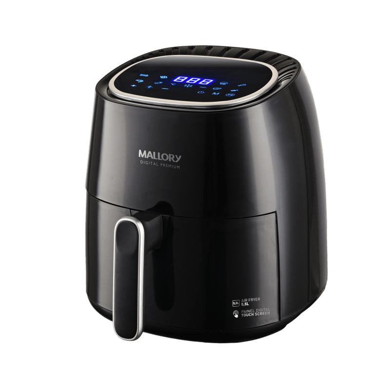 Fritadeira Mallory Air Fryer Digital Premium 5,5Litros - Painel 100% Digital - 1500W de Potência-1762989330948