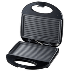 Sanduicheira Elétrica Mallory Classic Grill - 2 em 1, Grelha e Assa Pães, Carnes, Peixes e Legumes, Placas Antiaderentes, Luzes LED-1762990186646