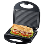 Sanduicheira Elétrica Mallory Classic Grill - 2 em 1, Grelha e Assa Pães, Carnes, Peixes e Legumes, Placas Antiaderentes, Luzes LED-1762990191025