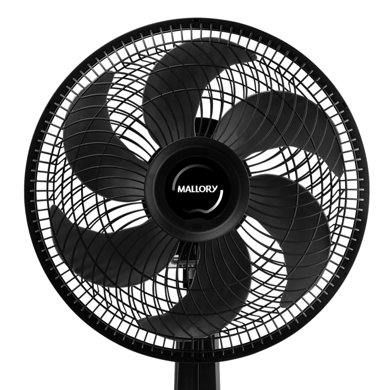 Ventilador de Mesa Mallory Turbo Compact 30 cm, Silencioso, Hélice de 6 pás, Grade Especial em Sistema TS, Máxima Vazão e Mínimo Ruído-1762990428860