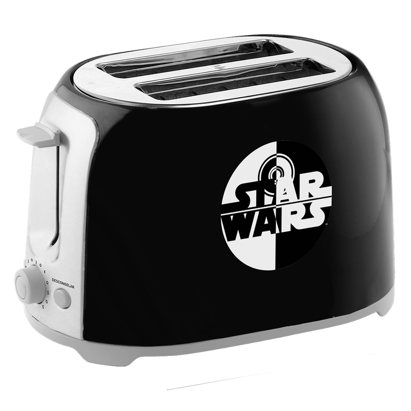 Torradeira Mallory Star Wars com 6 Níveis de Tostagem-1763300009687