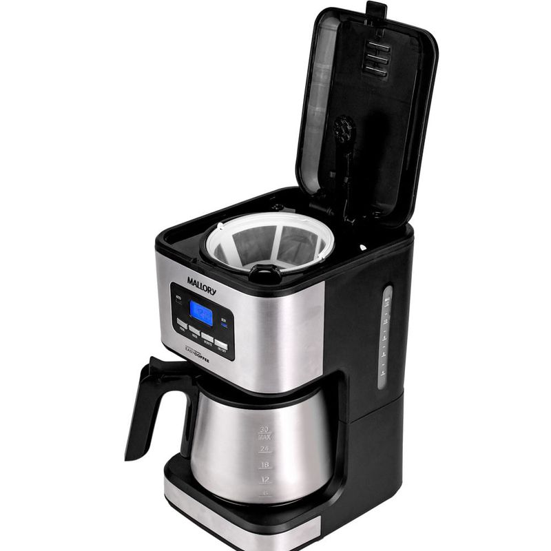 Cafeteira Elétrica Mallory Easy Coffee - Programável, Jarra Inox, 32 Xícaras-1765304329627