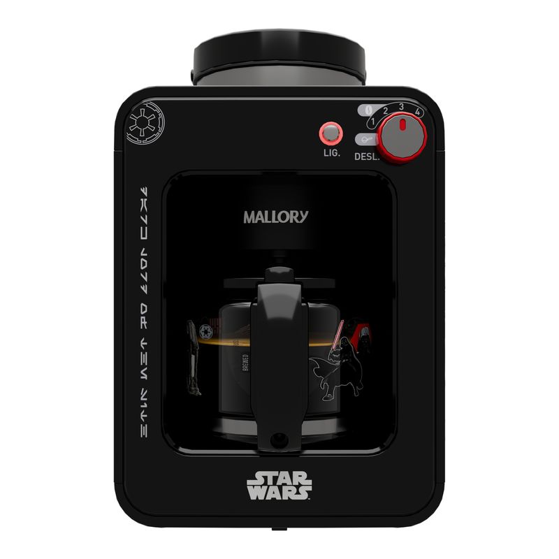 Cafeteira e Moedor de Grãos Mallory Star Wars Darth Brew Jarra Especial-1784826776438