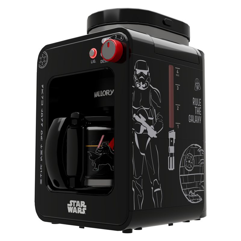 Cafeteira e Moedor de Grãos Mallory Star Wars Darth Brew Jarra Especial-1784827148145