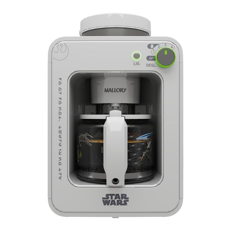 Cafeteira e Moedor de Grãos Mallory Star Wars Jedi Brew Jarra Especial-1784827451277