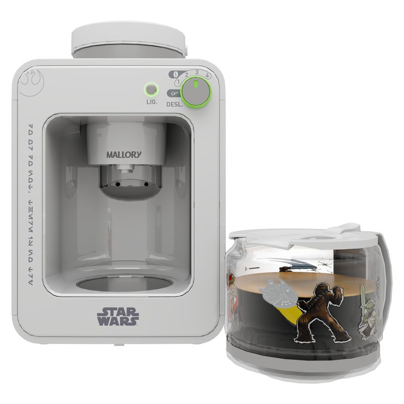 Cafeteira e Moedor de Grãos Mallory Star Wars Jedi Brew Jarra Especial-1784830883921